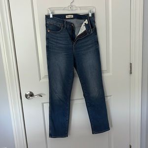 Madewell Stovepipe Jeans in Dearham Wash